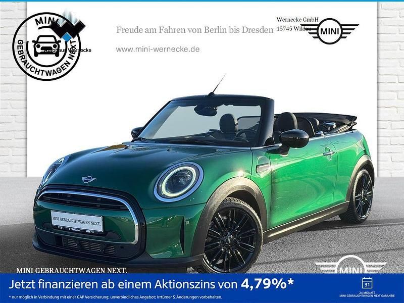 British racing green Gebraucht 2022 Mini Cooper Cabriolet Cabrio | 22.242 € (Fairer Preis) - Bild 1/4