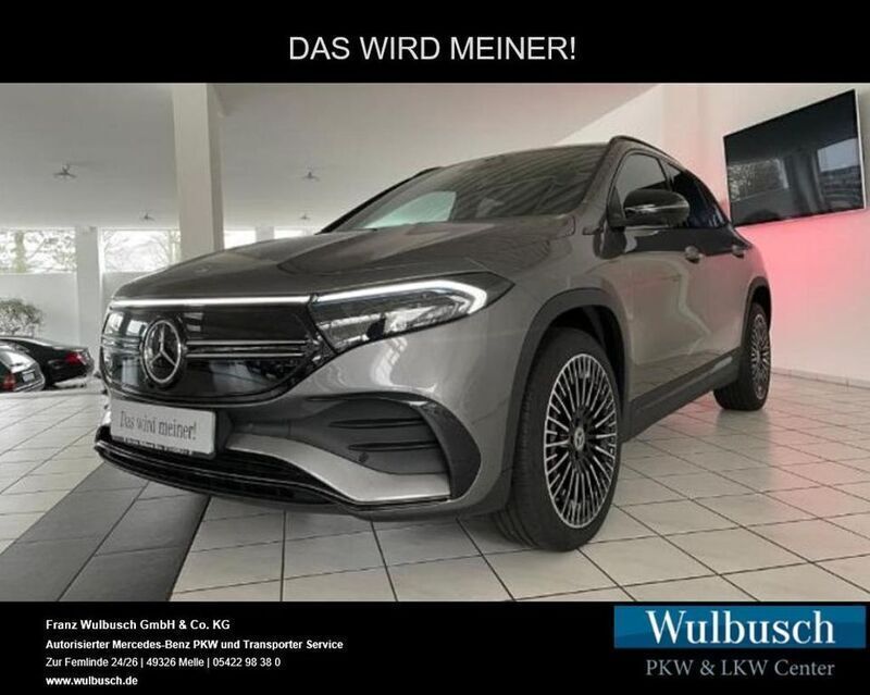 Mountaingrau metallic Gebraucht 2022 Mercedes EQA250 Night SUV | 59.490 € - Bild 1/4