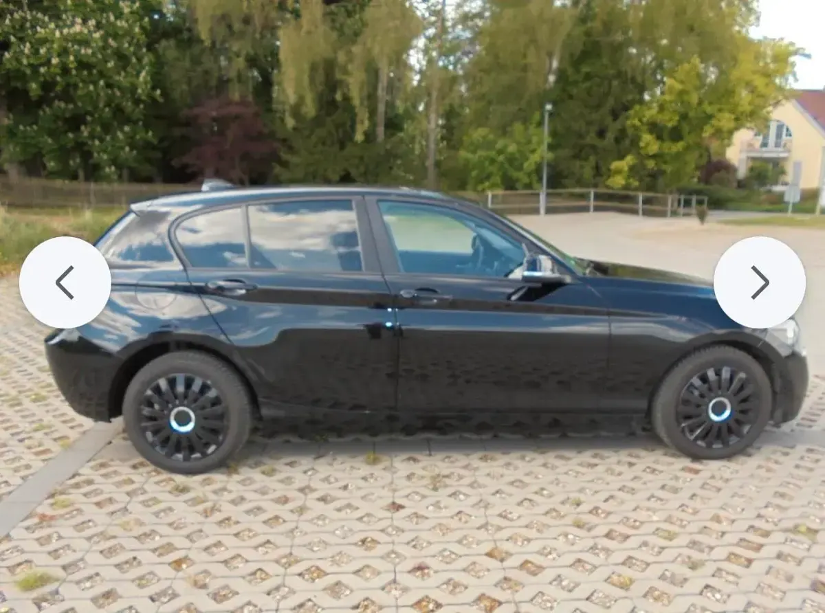 Gebraucht BMW 114 102 PS (75 kW) 2012 Schwarz Kleinwagen