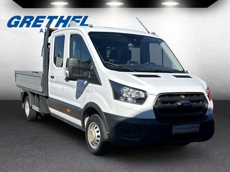 Weiss Gebraucht 2021 Ford Transit Basis Van | 31.990 € (Teuer) - Bild 1/4