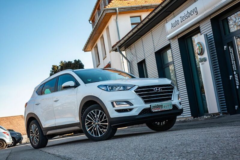Weiß Gebraucht 2019 Hyundai Tucson SUV | 15.990 € (Fairer Preis) - Bild 1/4