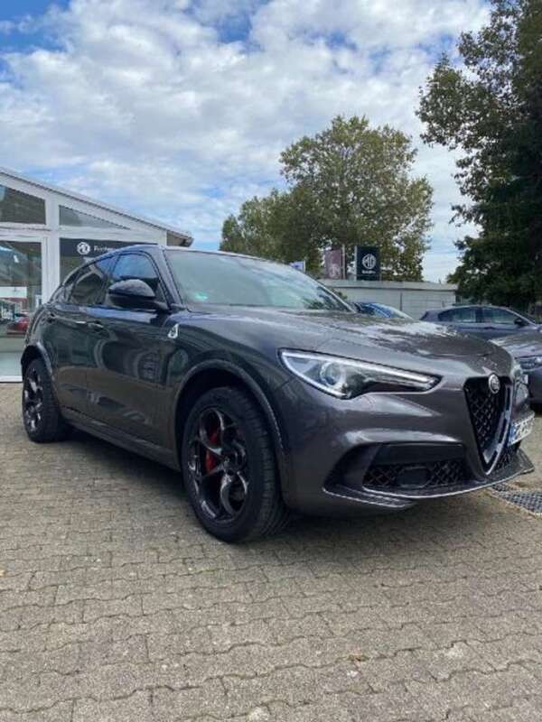 Grigio vesuvio Gebraucht 2022 Alfa Romeo Stelvio Quadrifoglio SUV | 68.950 € (Teuer) - Bild 1/4