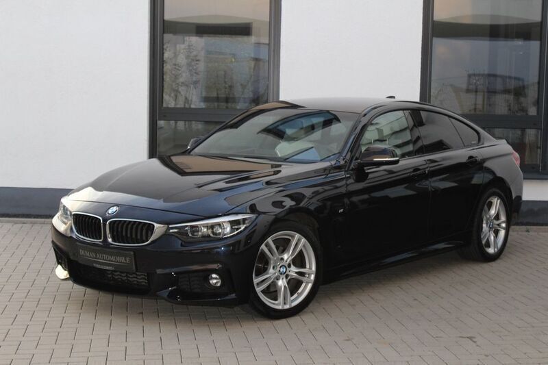 Schwarz Gebraucht 2018 BMW 418 Gran Coupé M Sport Coupé | 22.900 € (Fairer Preis) - Bild 1/4