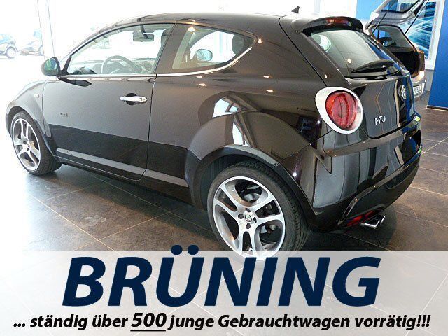 Gebraucht Alfa Romeo MiTo Turismo 155 PS (114 kW) 2010 Schwarz metallic Kleinwagen