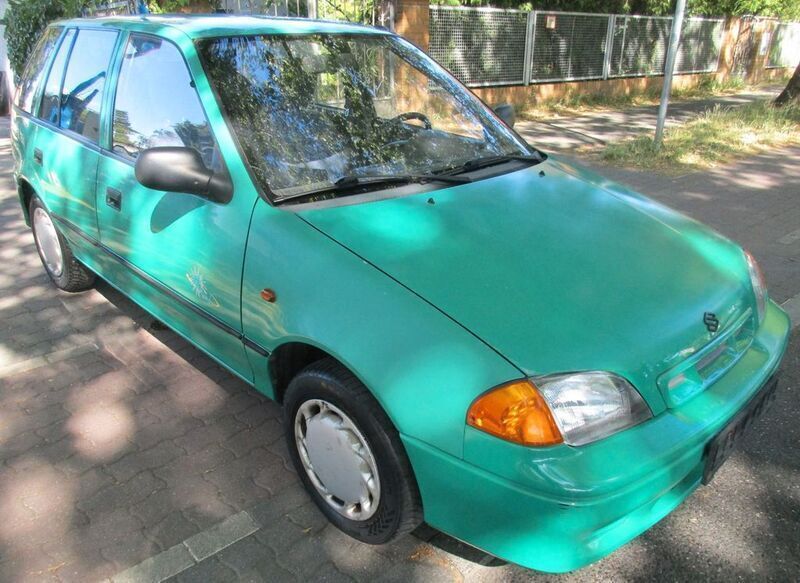 Grün Gebraucht 2000 Suzuki Swift Comfort Limousine | 1.350 € (Fairer Preis) - Bild 1/4
