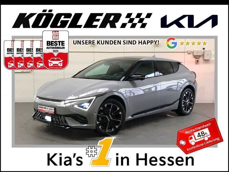 Grau Neu 2025 Kia EV6 GT-Line SUV | 59.440 € (Etwas zu teuer) - Bild 1/2
