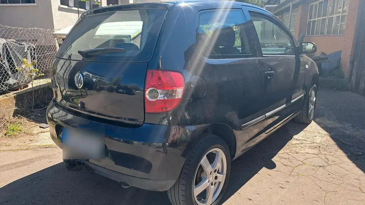 Usata VW Fox 55 CV (40 kW) 2006 Nero Utilitaria