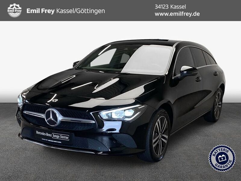 Schwarz Gebraucht 2021 Mercedes CLA250e Shooting Brake Progressive Kombi | 21.800 € (Guter Preis) - Bild 1/4