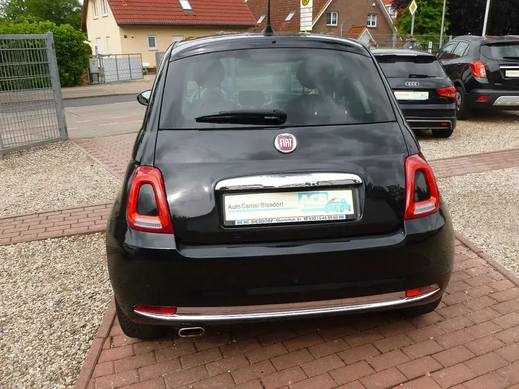 Gebraucht Fiat 500 Lounge 69 PS (50 kW) 2019 Schwarz Kleinwagen
