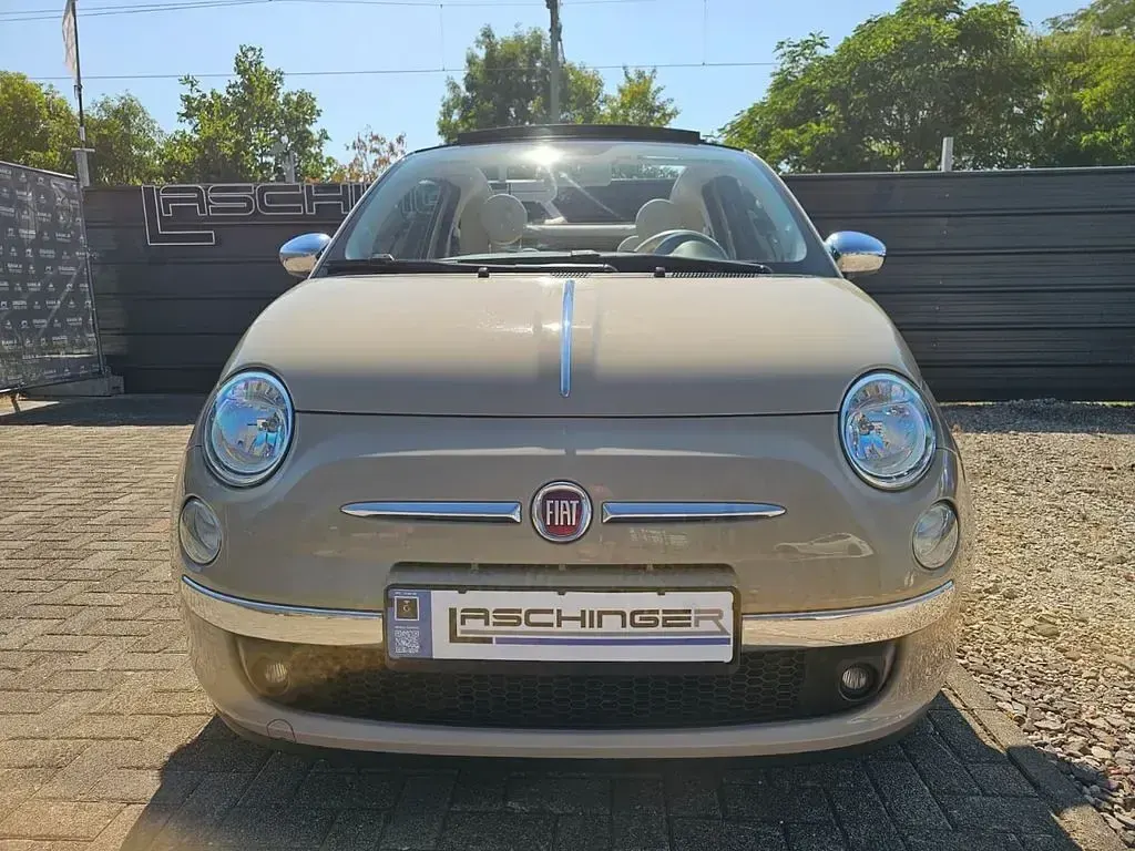Gebraucht Fiat 500 Lounge 69 PS (50 kW) 2014 Beige Cabrio