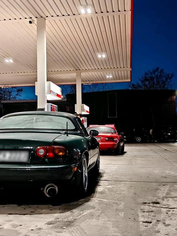 Gebraucht Mazda MX5 90 PS (66 kW) 1995 Grün Cabrio