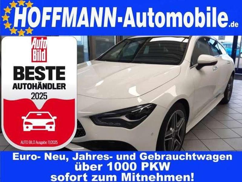 Polarweiß Gebraucht 2024 Mercedes CLA200 AMG Kombi | 30.650 € (Fairer Preis) - Bild 1/3