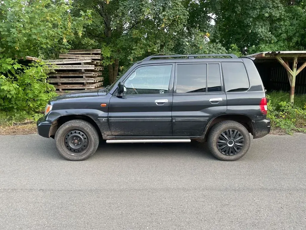 Gebraucht Mitsubishi Pajero 129 PS (94 kW) 2004 Schwarz SUV