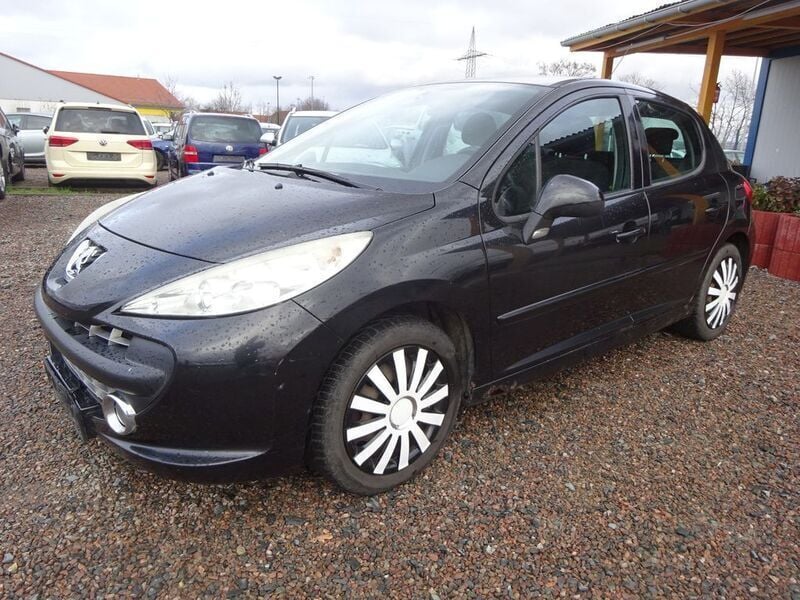 Schwarz Gebraucht 2008 Peugeot 207 Sport Limousine | 900 € (Superpreis) - Bild 1/4