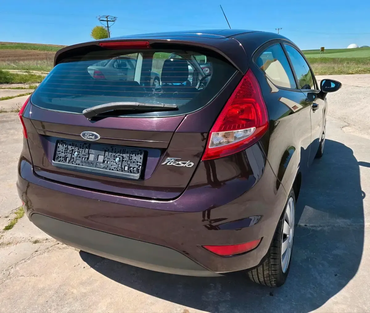 Gebraucht Ford Fiesta 80 PS (58 kW) 2009 Violet Kleinwagen