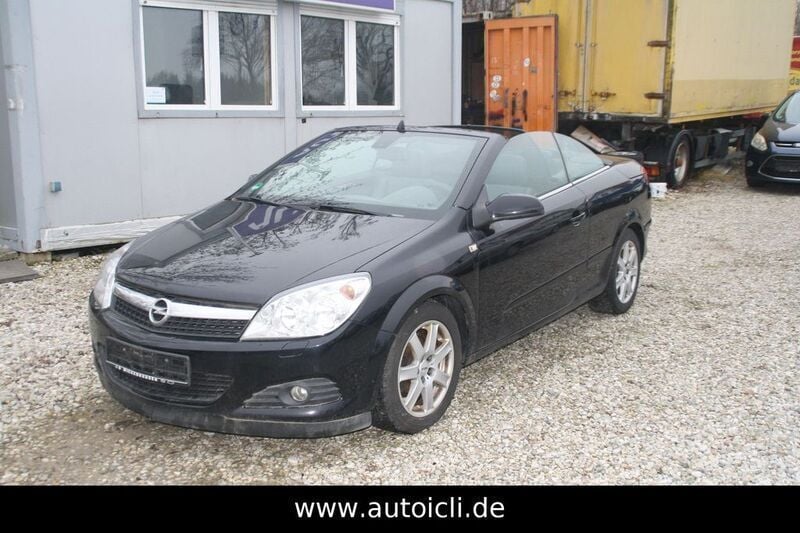 Schwarz Gebraucht 2008 Opel Astra Cabriolet Cabrio | 1.890 € (Superpreis) - Bild 1/4