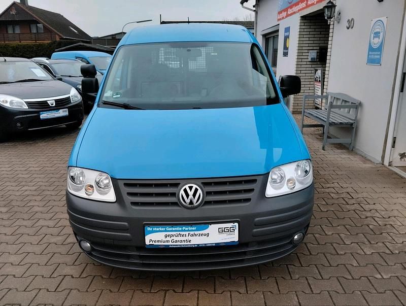 Second-hand VW Caddy 109 CP (80 kW) 2007 Albastru Monovolum