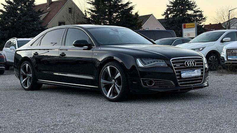 Schwarz Gebraucht 2011 Audi A8L Sport Limousine | 29.950 € (Fairer Preis) - Bild 1/4