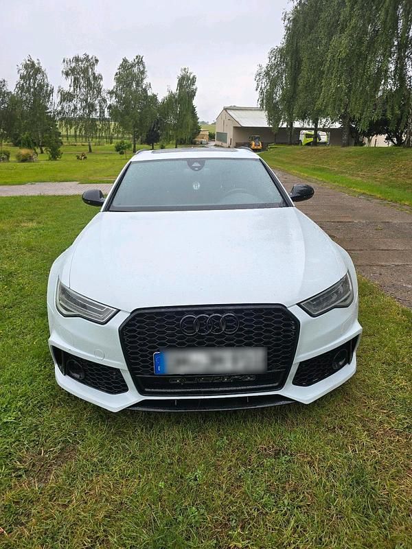 Weiß Gebraucht 2016 Audi A6 S-Line Kombi | 24.500 € - Bild 1/4