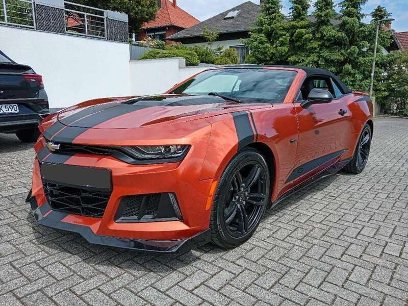 Orange Gebraucht 2022 Chevrolet Camaro Cabrio | 29.450 € (Fairer Preis) - Bild 1/4