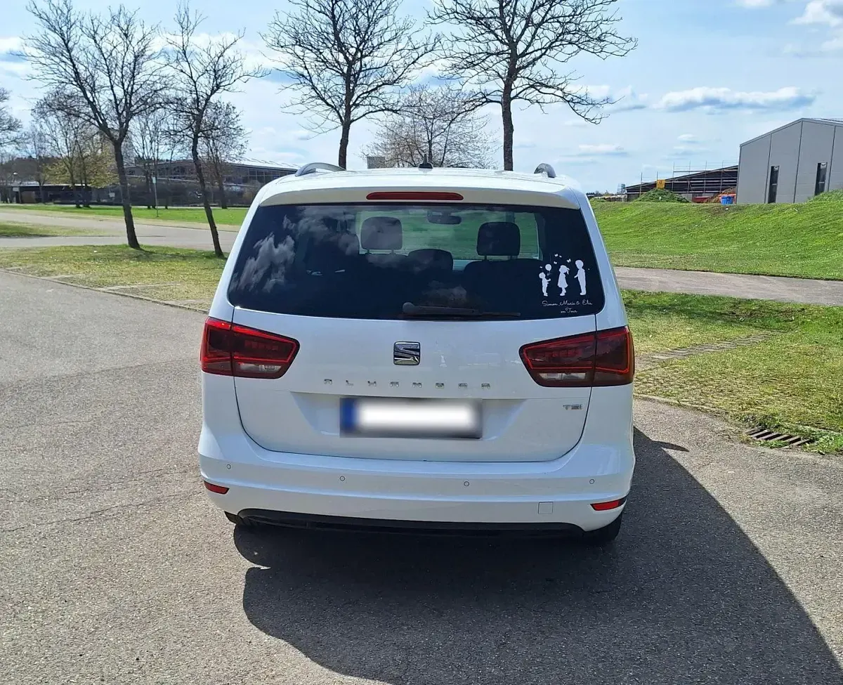 Gebraucht Seat Alhambra CONNECT 150 PS (110 kW) 2017 Weiß Van / Kleinbus