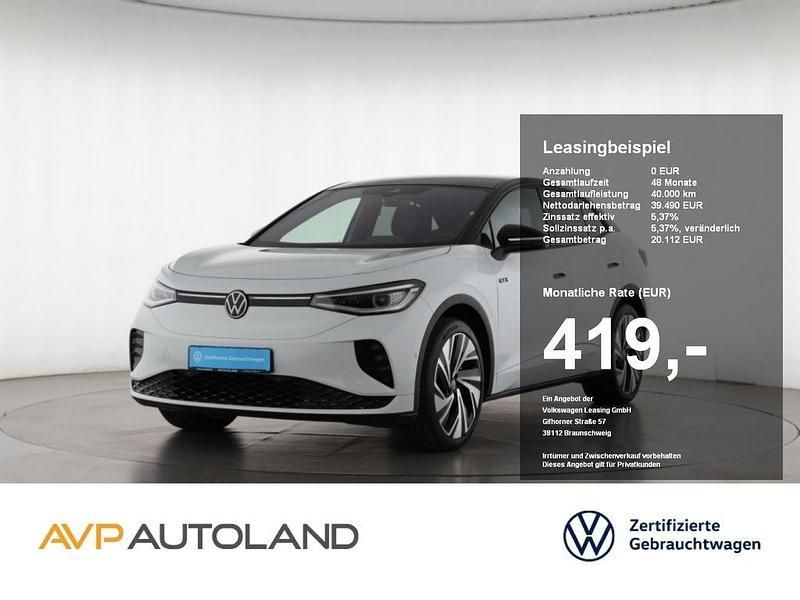 Gletscherweiss metallic Gebraucht 2023 VW ID.5 GTX SUV | 39.390 € (Fairer Preis) - Bild 1/4