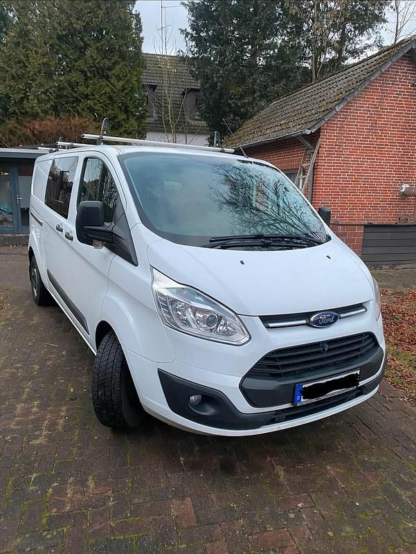 Gebraucht Ford Transit Custom Trend 125 PS (91 kW) 2015 Weiß Van / Kleinbus
