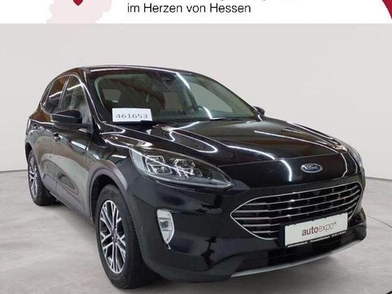 Schwarz Gebraucht 2020 Ford Kuga Titanium X SUV | 17.589 € (Etwas zu teuer) - Bild 1/4