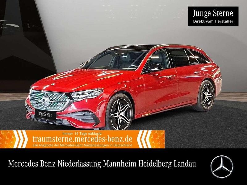 Rot Gebraucht 2024 Mercedes E300 AMG Limousine | 69.980 € - Bild 1/3