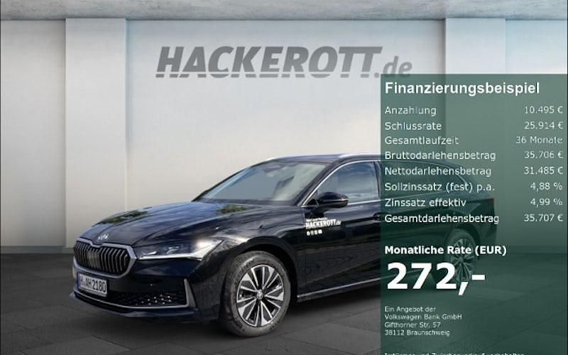 Gebraucht Skoda Superb Selection 150 PS (110 kW) 2024 Schwarz Kombi