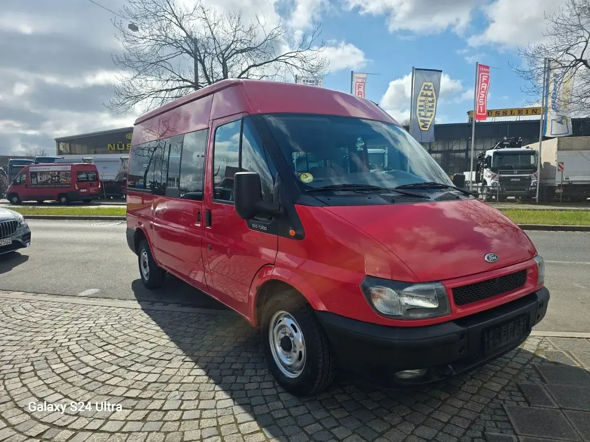 Gebraucht Ford Transit 101 PS (74 kW) 2003 Rot Kombi