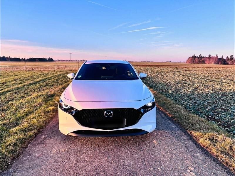 Gebraucht Mazda 3 Selection 179 PS (131 kW) 2020 Weiß Coupé