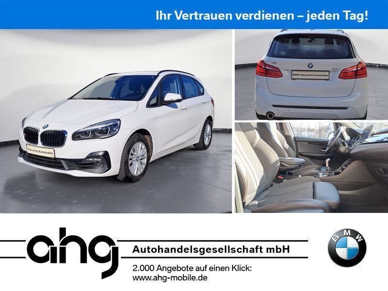 Weiß Gebraucht 2020 BMW 218 Active Tourer Sport Line Van / Kleinbus | 18.820 € (Fairer Preis) - Bild 1/4