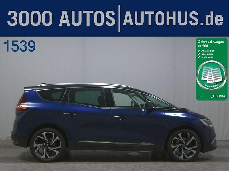 Blue rpr + black gne Gebraucht 2021 Renault Grand Scénic IV Bose Edition Van / Kleinbus | 16.980 € (Guter Preis) - Bild 1/4