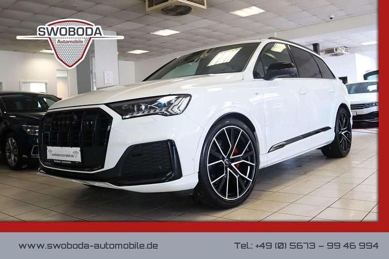 Gletscherweiß metallic Gebraucht 2023 Audi Q7 Competition SUV | 89.950 € - Bild 1/2