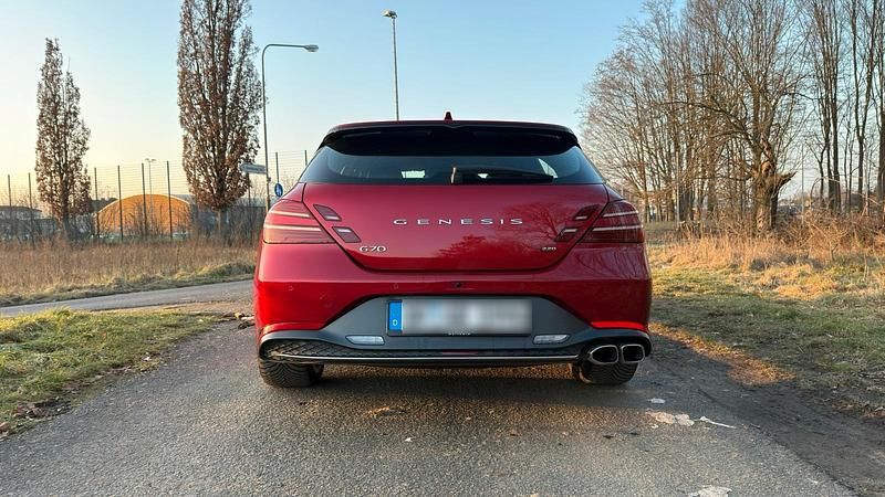 Gebraucht Genesis G70 200 PS (147 kW) 2021 Rot Kombi