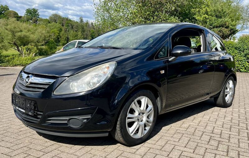 Schwarz Gebraucht 2008 Opel Corsa Edition Kleinwagen | 2.690 € (Fairer Preis) - Bild 1/4