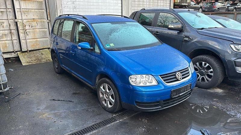 Gebraucht VW Touran Goal 109 PS (80 kW) 2006 Blau Van / Kleinbus
