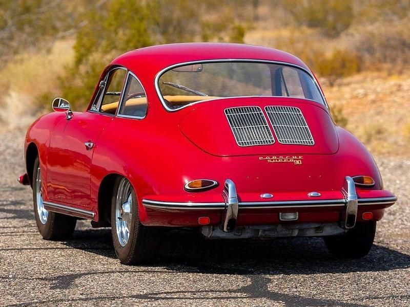 Rubinrot Gebraucht 1963 Porsche 356 Coupé | 89.000 € - Bild 1/4