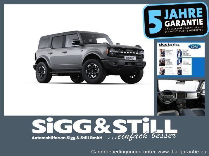 Carbonized grey Neu 2024 Ford Bronco SUV | 60.990 € (Superpreis) - Bild 1/4