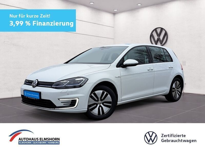 Weiß Gebraucht 2020 VW e-Golf Kleinwagen | 15.450 € (Fairer Preis) - Bild 1/4