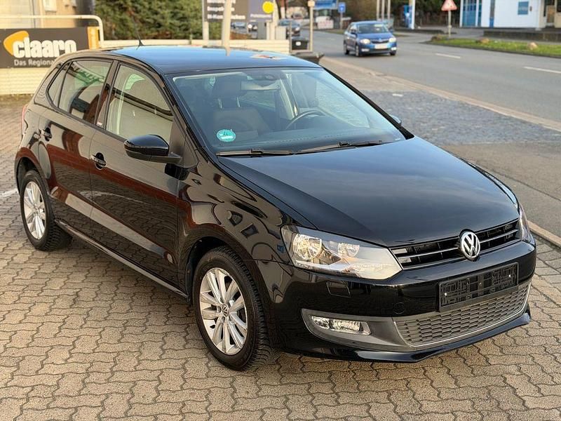 Gebraucht VW Polo Style 60 PS (44 kW) 2011 Schwarz Kleinwagen