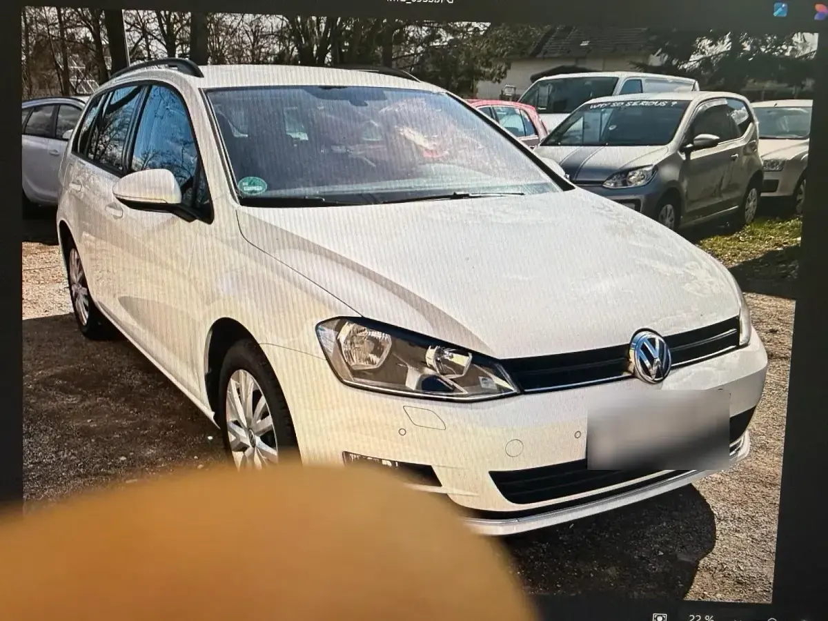Gebraucht VW Golf VII 110 PS (80 kW) 2017 Weiß Kombi