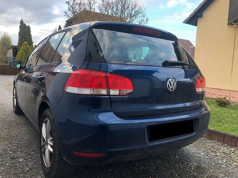 Gebraucht VW Golf VI Trendline 80 PS (58 kW) 2009 Blau Kleinwagen
