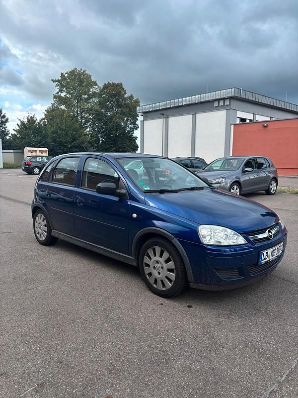 Blau Gebraucht 2006 Opel Corsa Kleinwagen | 500 € (Guter Preis) - Bild 1/4