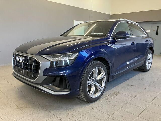 Occasion Audi Q8 S-Line 286 ch (210 kW) 2018 Bleue SUV