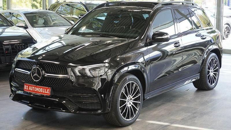 Schwarz Gebraucht 2021 Mercedes GLE350 Night SUV | 62.991 € (Guter Preis) - Bild 1/4
