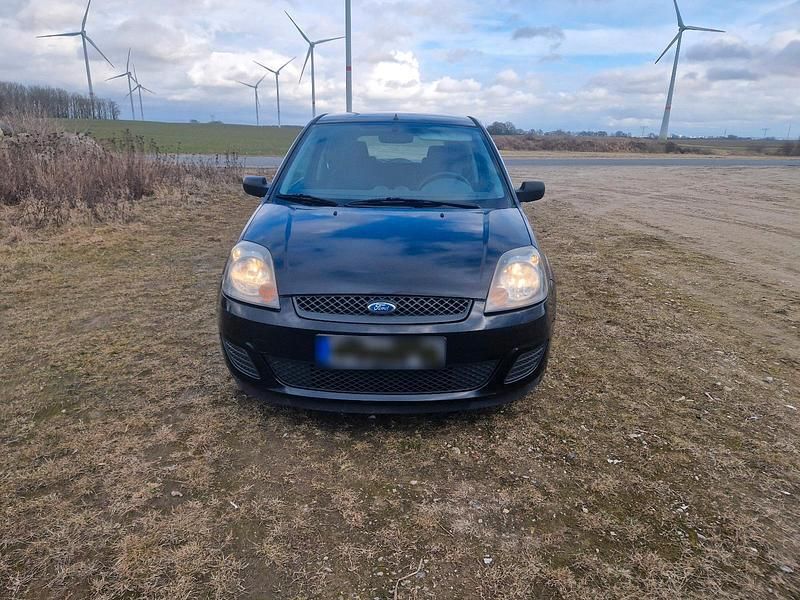 Gebraucht Ford Fiesta 69 PS (50 kW) 2007 Schwarz Kleinwagen