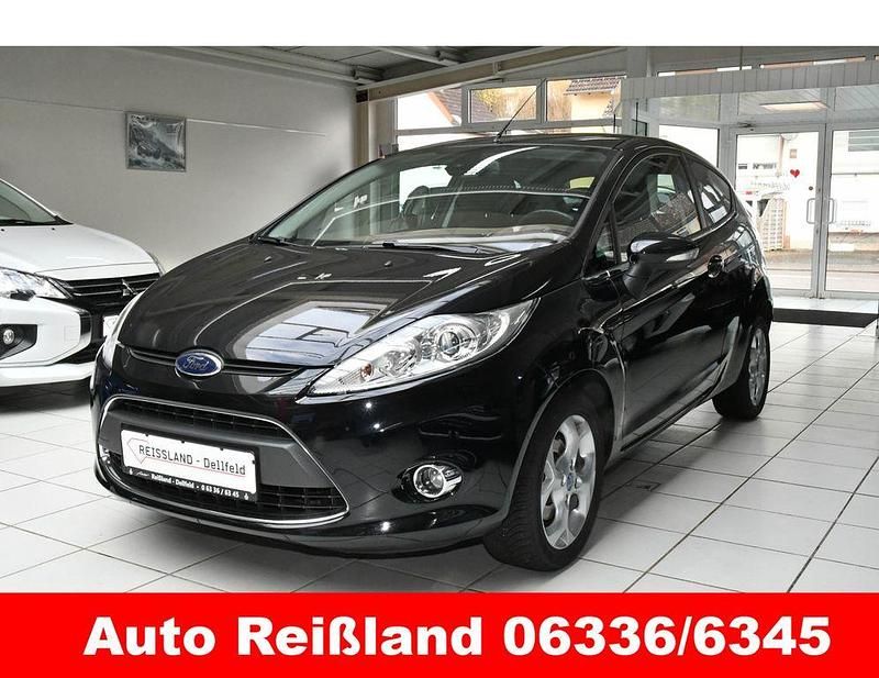 Gebraucht Ford Fiesta Titanium 82 PS (60 kW) 2009 Schwarz Kleinwagen