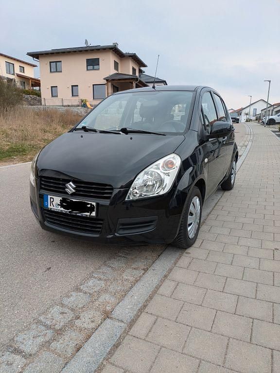 Gebraucht Suzuki Splash 86 PS (63 kW) 2008 Schwarz Kleinwagen